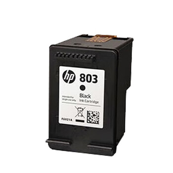 惠普（HP）原装803黑色墨盒适用1111/1112/2131/2132/2621/2622/2623/2628/120/125打印机3YP42AA（155页）