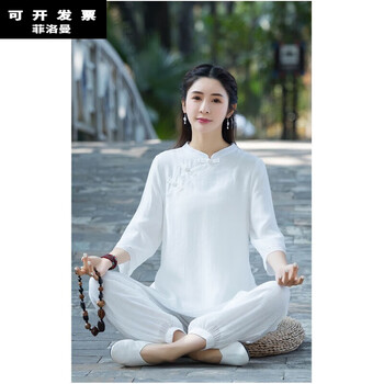 ヨガ ヨガ 仏教 瞑想服 チャイニーズ レディース 春秋 中国 瞑想茶師服