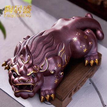 茶宠精品紫砂貔貅品牌及商品- 京东