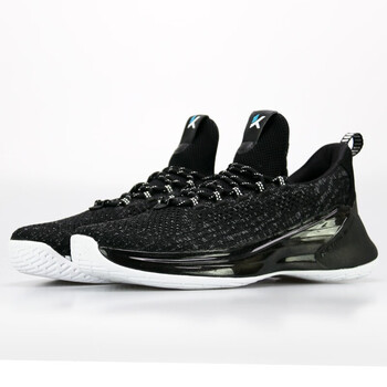 安踏篮球鞋2019春秋季新品汤普森kt3轻骑兵三代飞织透气运动鞋 男子