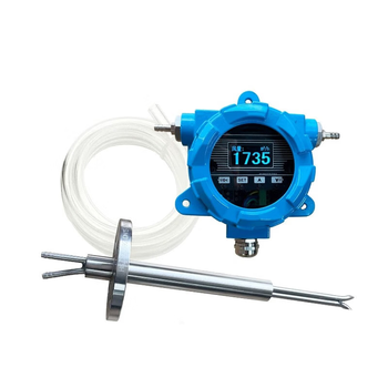 鑫凯辰 风速传感器皮托管变送器高精度金属高温防堵防尘风速仪 量程0-10m/s输出4-20ma/0-10v