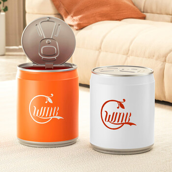 雅高可乐式垃圾桶12L按压翻盖卫生间厨房防臭客厅卧室带盖