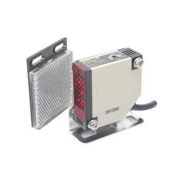 凯元达 红外线对射镜面漫反射感应光电开关传感器E3JK-R4M1（交直流通用）-镜面反射型