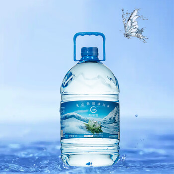 格莱雪低氘冰川水5L*4瓶整箱装泡茶水大桶高端弱碱性水低钠小分子团