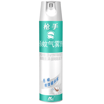 枪手杀蚊气雾剂 无味600ML*6瓶 喷雾除虫剂家用驱杀蚊虫苍蝇灭蚊神器