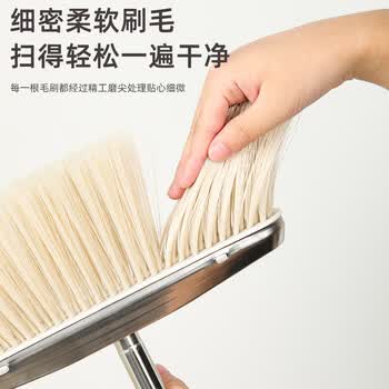 奥伊达簸箕扫把家用套装组合扫帚扫地神器不锈钢垃圾铲笤帚桌面结实特厚