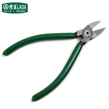 LAOA老A 水口钳精密高达模型剪斜嘴钳斜口偏口钳6英寸 LA111256