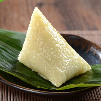 白米粽子新鲜散装熟食粽子农家手工纯糯米粽子 2个白米粽(试吃)下单后