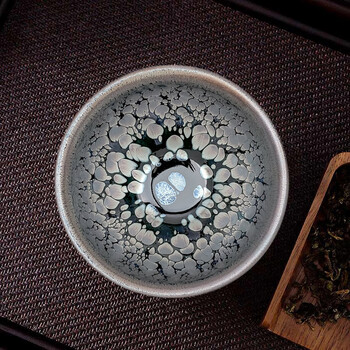 宋代建窑兔毫盏图片- 京东