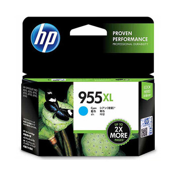 惠普（HP）原装墨盒 L0S63AA 955XL 青色高容量 适用于Pro 8210/8216/8710/8720/8730/7720/7730/7740