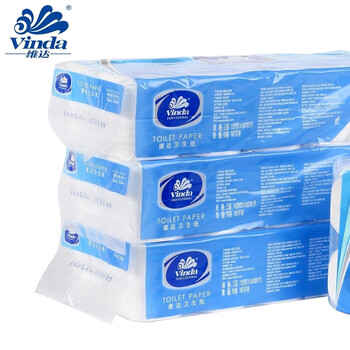 维达（Vinda）卷纸 商用纸三层180节 宾馆酒店专用卫生纸厕纸卷筒纸60卷 VS4575