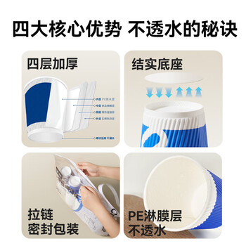 双枪（Suncha）一次性纸杯咖啡杯防烫纸杯加厚水杯食品级商务瓦楞茶杯280ML50只