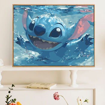 数字油画史迪奇品牌及商品- 京东