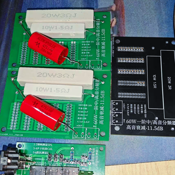 汇君 水泥电阻20W卧式立式0.1R-1K电阻器 4.7R 10个