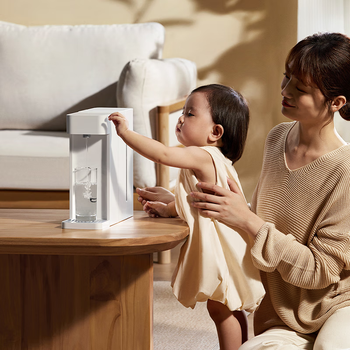 小米 台式即热饮水机 3L水箱 3秒速热 四挡水温三档水量1℃调温 童锁保护智能数显 MSYSJ03M