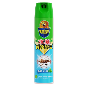 超威（SUPERB）无香杀虫剂气雾剂500ml*5瓶 蟑螂苍蝇蚊子杀虫喷雾
