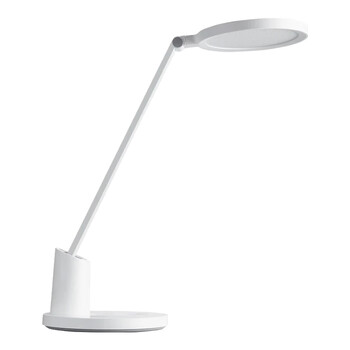 欧普照明（OPPLE） 国AAA级护眼台灯 智能感应调光 自然光谱 学习阅读工作LED灯 元悦2S白色【插电款】