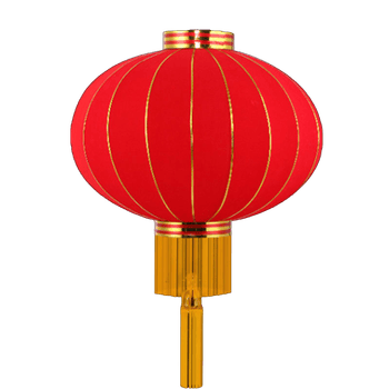 红灯笼两个装户外春节装饰饰品婚庆结婚灯笼金边绒布过年大红灯笼订做