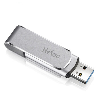 朗科(Netac) U388 U盘 USB 3.0 旋转金属 128GB