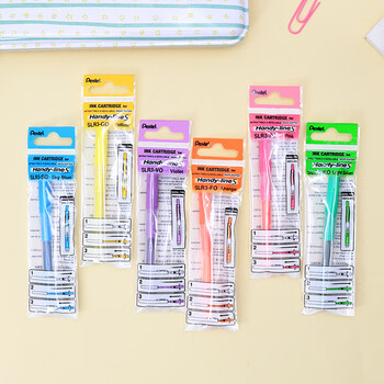 派通（Pentel ）彩色荧光笔替芯（适用于SXS15）SLR3-FO 橙色单支装