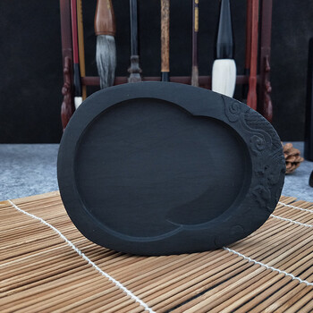 【全网低价，真便宜直播间】芬尚wf-yt-097 文房四宝之砚台 5英寸天然罗纹石中国名砚 学生书画砚台