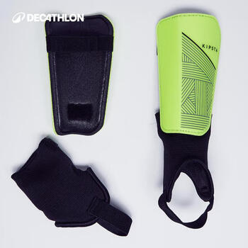 迪卡侬足球运动可分离式护踝护具成人足球护腿板 L(170~190cm)- 2192039 迪卡侬足球运动可分离式护踝护具成人足球护腿板 L(170~190cm)- 2192039