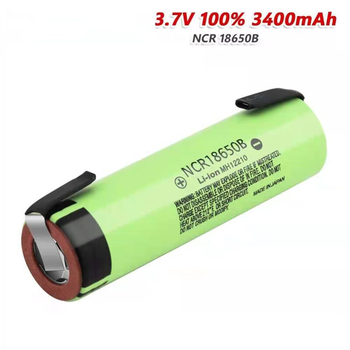 凯元达186503400mAh3.7V充电锂电池绿色1个3.7V带插头