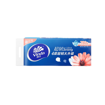 维达（Vinda）【食用油+卷纸】中粮精炼一级大豆油1.8L*2桶+V4143卷纸10卷*2提