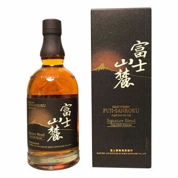 三得利suntory 单一麦芽威士忌日本威士忌调和型经典日威富士山麓麦芽威士忌富士山麓黑标 已停产 700ml 图片价格品牌报价 京东