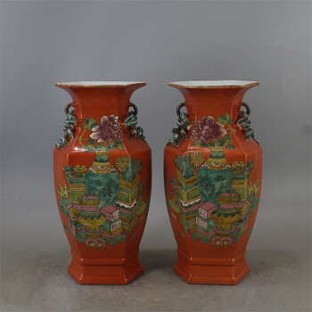 古玩红釉价格报价行情- 京东