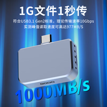 GODOM.2固态硬盘盒直插式2230外接nvme移动typec电子尿袋适用笔记本手机Mac电脑SSD扩容