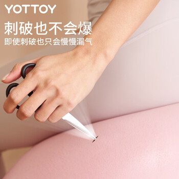 yottoy瑜伽球加厚防爆健身球成人孕妇普拉提瑜伽器材平衡球