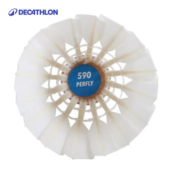 迪卡侬羽毛球鹅毛专业俱乐部比赛用球12只装球FSC590-鹅毛77速 2398033 迪卡侬羽毛球鹅毛专业俱乐部比赛用球12只装球FSC590-鹅毛77速 2398033