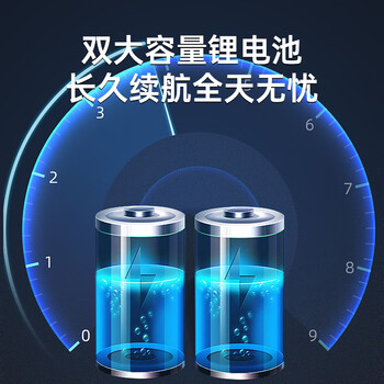 爱国者A51扩音器喊话器手持无线大喇叭户外大音量录音宣传摆地摊小型便携可充电大声公扬声器 升级双电版