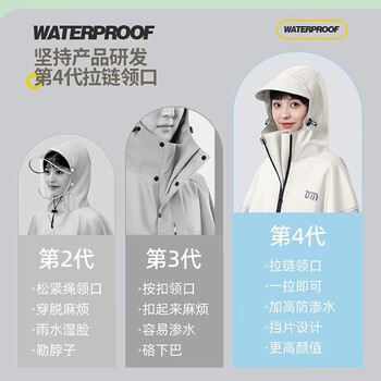 备美雨衣电瓶车电动车专用成人长款全身防暴雨单双人加厚加大男女雨披