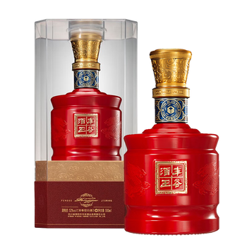白酒100ml5本セット 丰谷酒王 五行炫彩礼盒52度 浓香型白酒