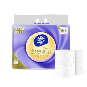 维达（Vinda）【食用油+卷纸】【爆款推荐】精萃稻米油 5L+V4906卷纸16卷*2提 