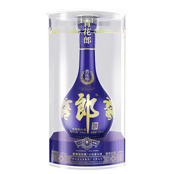 Amazon.co.jp: 中国白酒【醤香型白酒】 青花郎酒（あおはなろう