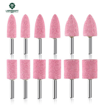 雷蒙砂轮打磨头金属玉石抛光工具电磨头雕刻配件红刚玉6mm混装12支 雷蒙砂轮打磨头金属玉石抛光工具电磨头雕刻配件红刚玉6mm混装12支