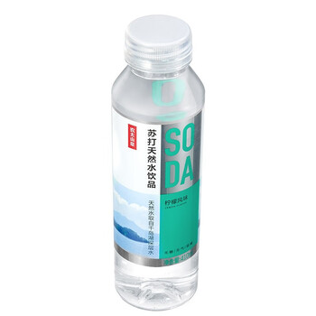 农夫山泉 天然水饮品 苏打水 柠檬味 410ml*15瓶 饮用水 整箱装
