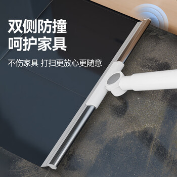 苏力达硅胶魔术扫把浴室刮水器卫生间扫水地刮扫地扫帚扫头发神器 50cm