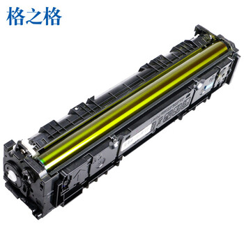 格之格204A/CF512A黄色墨粉盒易加粉带芯片适用惠普M154a M154nw M180 M180n M181 M181fw打印机（约1600页）