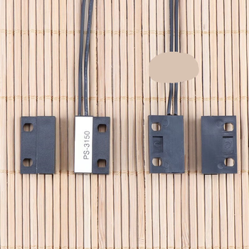 鑫凯辰 无源干簧管磁感应开关传输信号设备限位磁控微动接近开关 MC57A常开型+磁铁