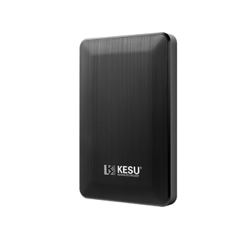 科硕（KESU）1TB 移动硬盘 大容量 USB3.0手机笔记本电脑外接存储机械硬盘2.5英寸 K1-时尚黑+硬盘包 