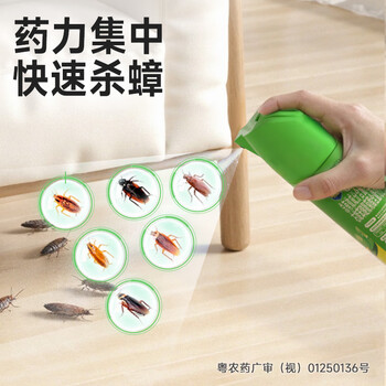 超威杀虫剂喷雾600ml*1瓶家用室内厨房蟑螂药灭蟑螂杀蟑螂气雾剂柠檬