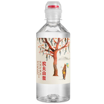 农夫山泉 长白山 天然矿泉水 学生饮用水 运动盖 400ml*24瓶