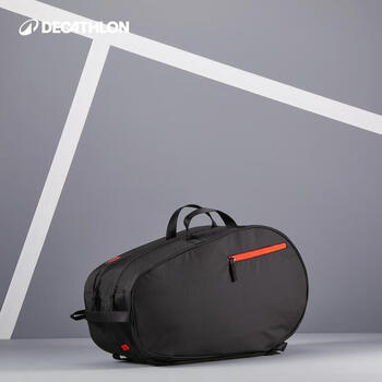 迪卡侬(DECATHLON)网球包羽毛球包背包球拍大容量运动包黑红25L4175636 迪卡侬(DECATHLON)网球包羽毛球包背包球拍大容量运动包黑红25L4175636