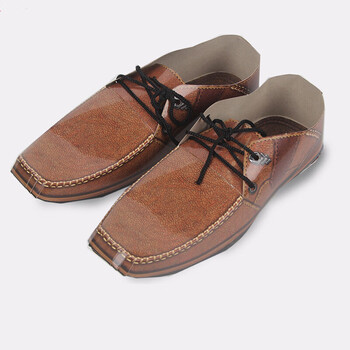 祭祀纸扎鞋用品 祥和天地祭祀用品男士精品纸皮鞋祭祀祭祖用品纸扎品