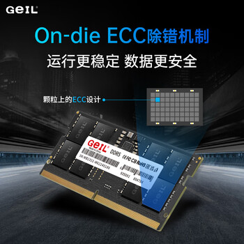 GEIL金邦 16G DDR5-5200  笔记本内存条 千禧系列