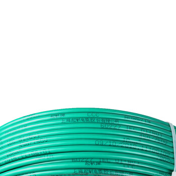 起帆 RV单芯软电线 RV-450/750V-1X1.5 绿色  100米/卷